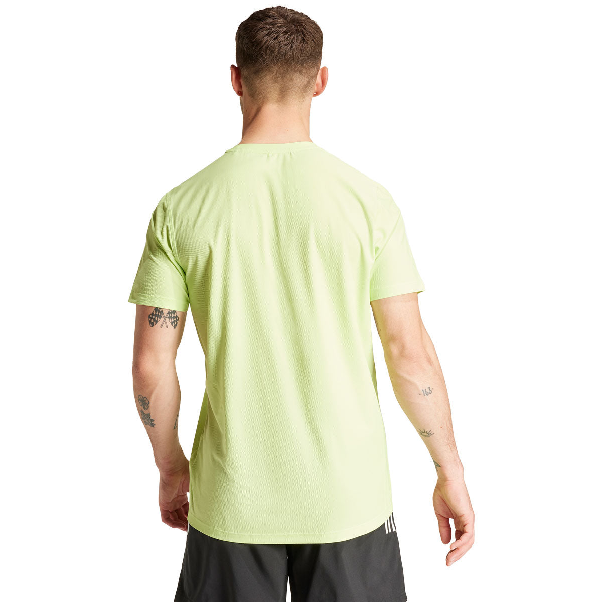 adidas Own The Run Tee - Mens - Pulse Lime