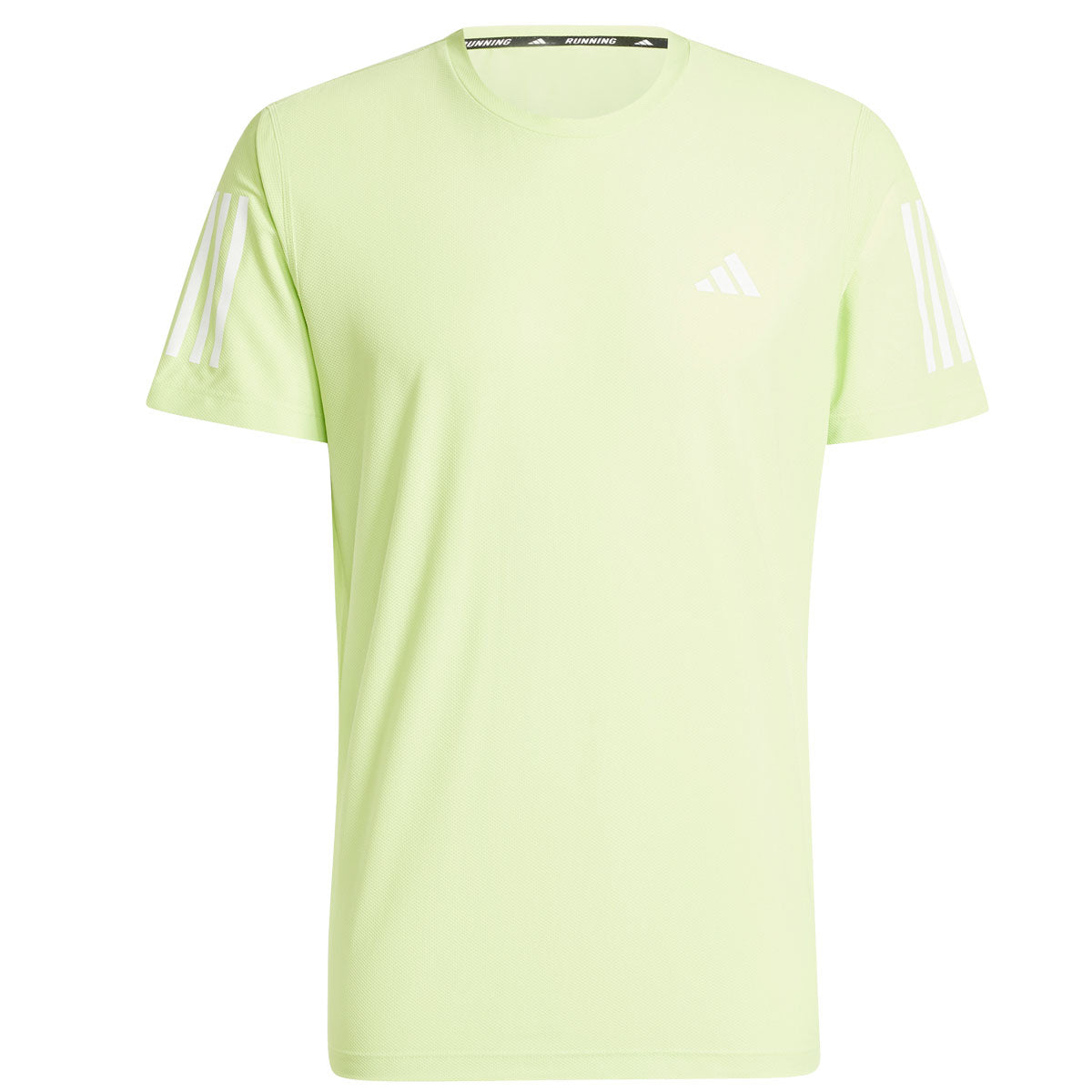 adidas Own The Run Tee - Mens - Pulse Lime