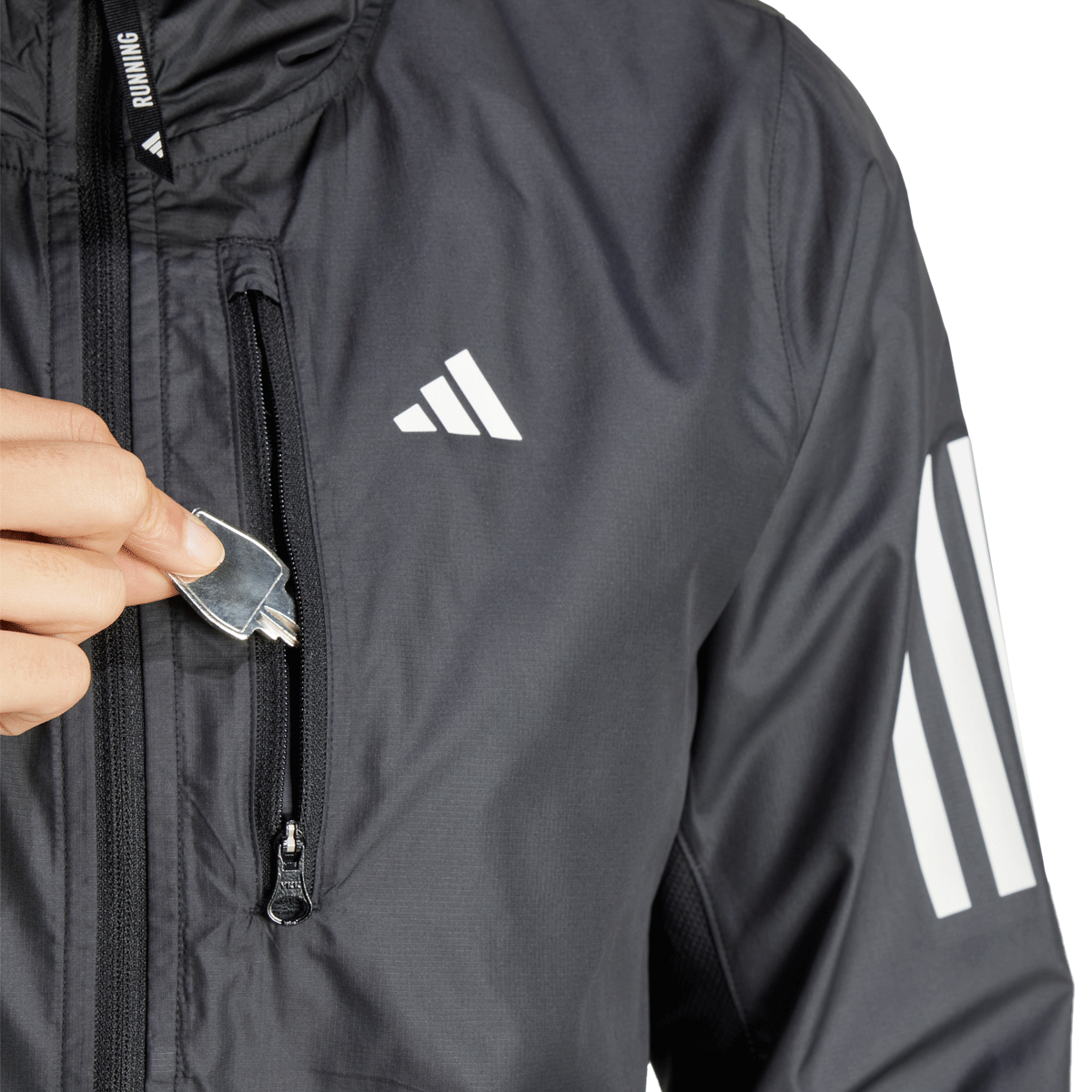 adidas Own the Run Jacket - Womens - Black