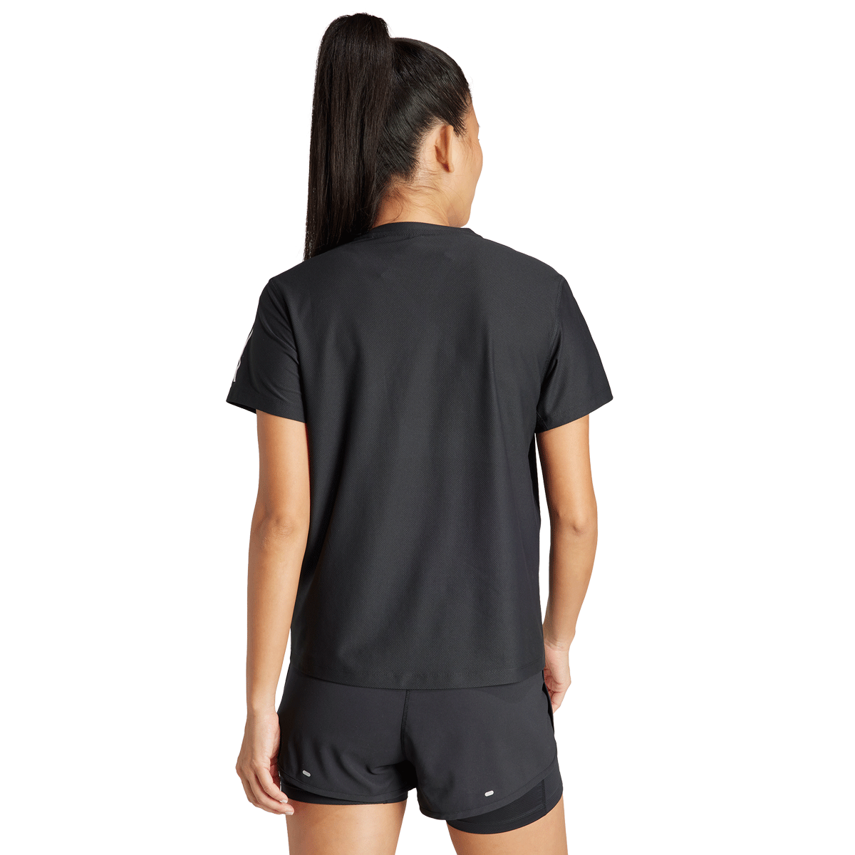 adidas Own the Run Tee - Womens - Black