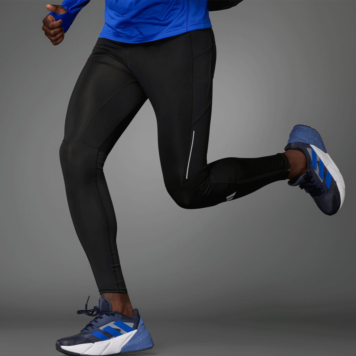 adidas Own the Run Tights - Mens - Black