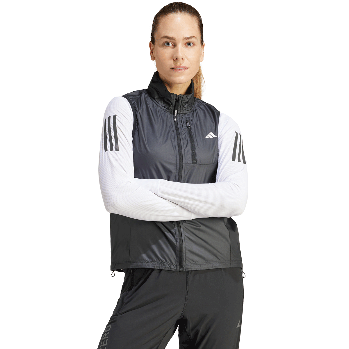 adidas Own the Run Vest - Womens - Black