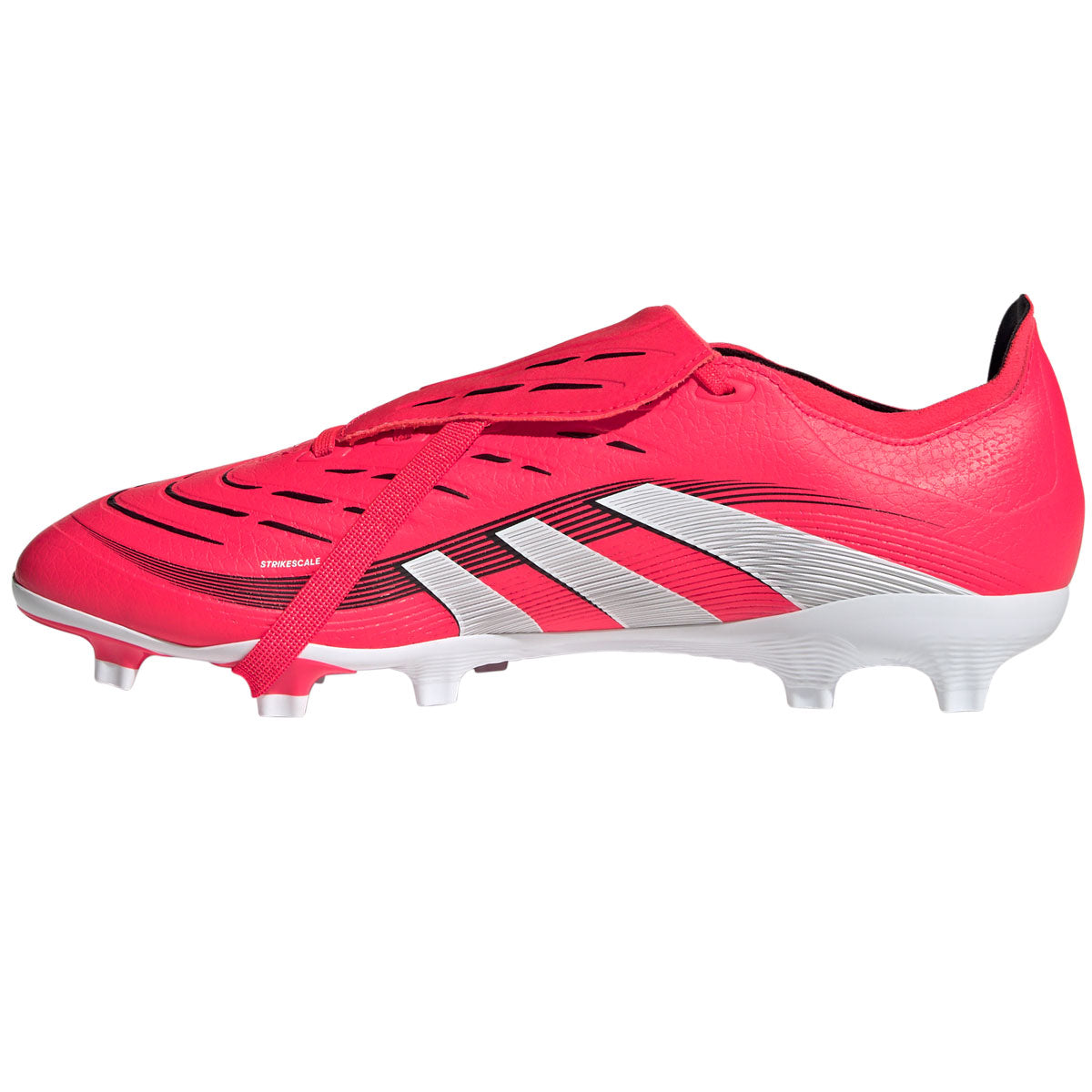 adidas Predator League FT FG/MG Football Boots - Adult - Lucid Red/Cloud White/Core Black