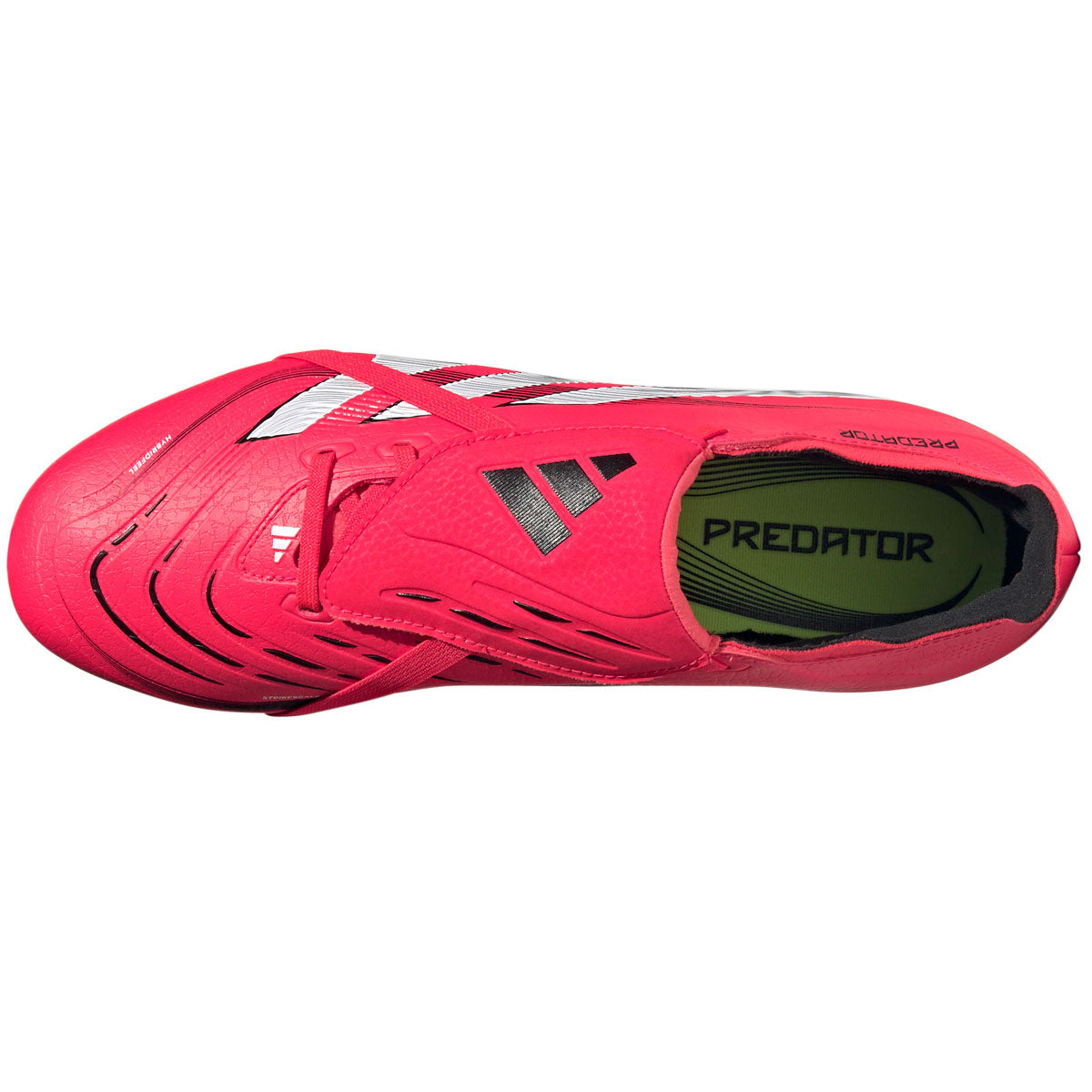 adidas Predator League FT FG/MG Football Boots - Adult - Lucid Red/Cloud White/Core Black
