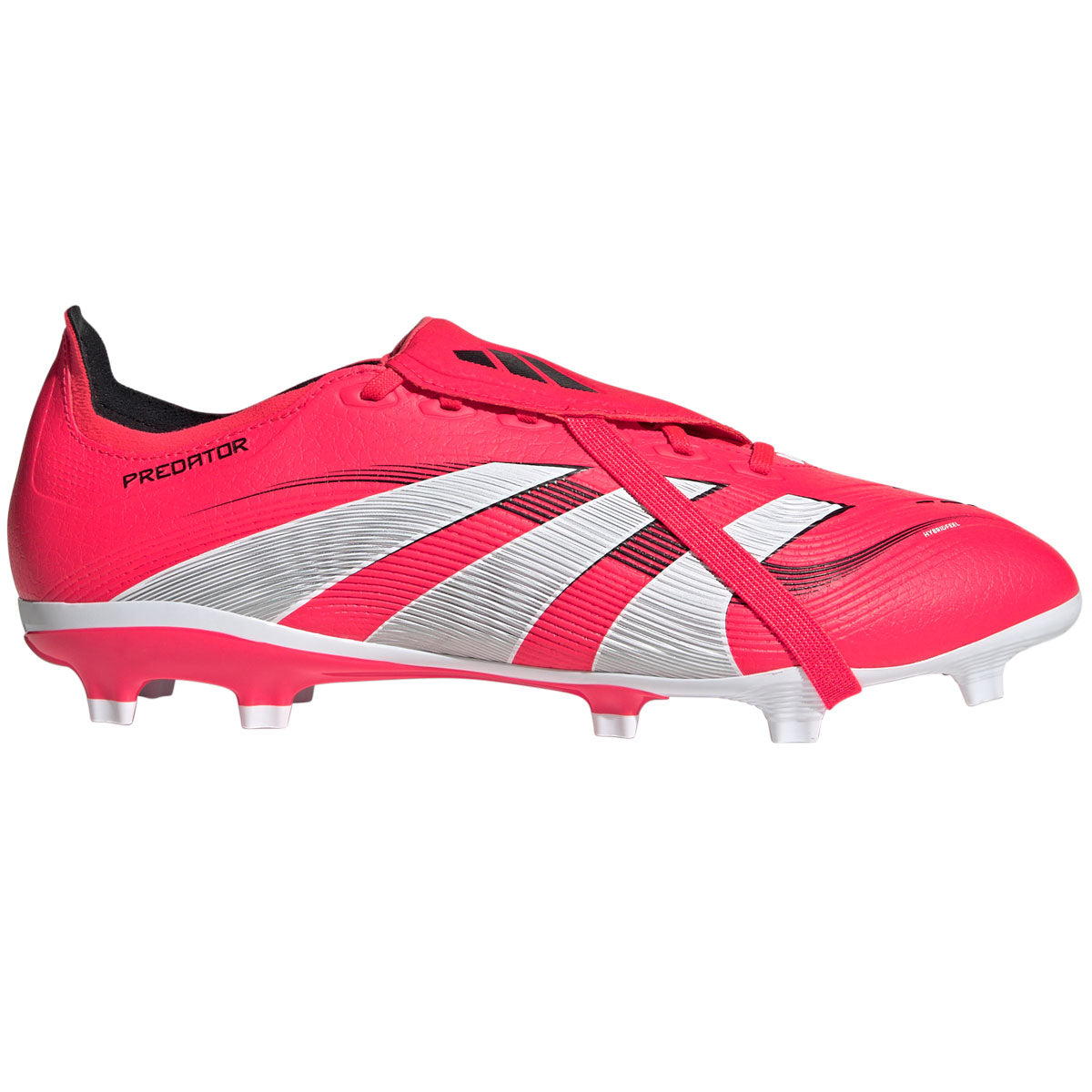 adidas Predator League FT FG/MG Football Boots - Adult - Lucid Red/Cloud White/Core Black