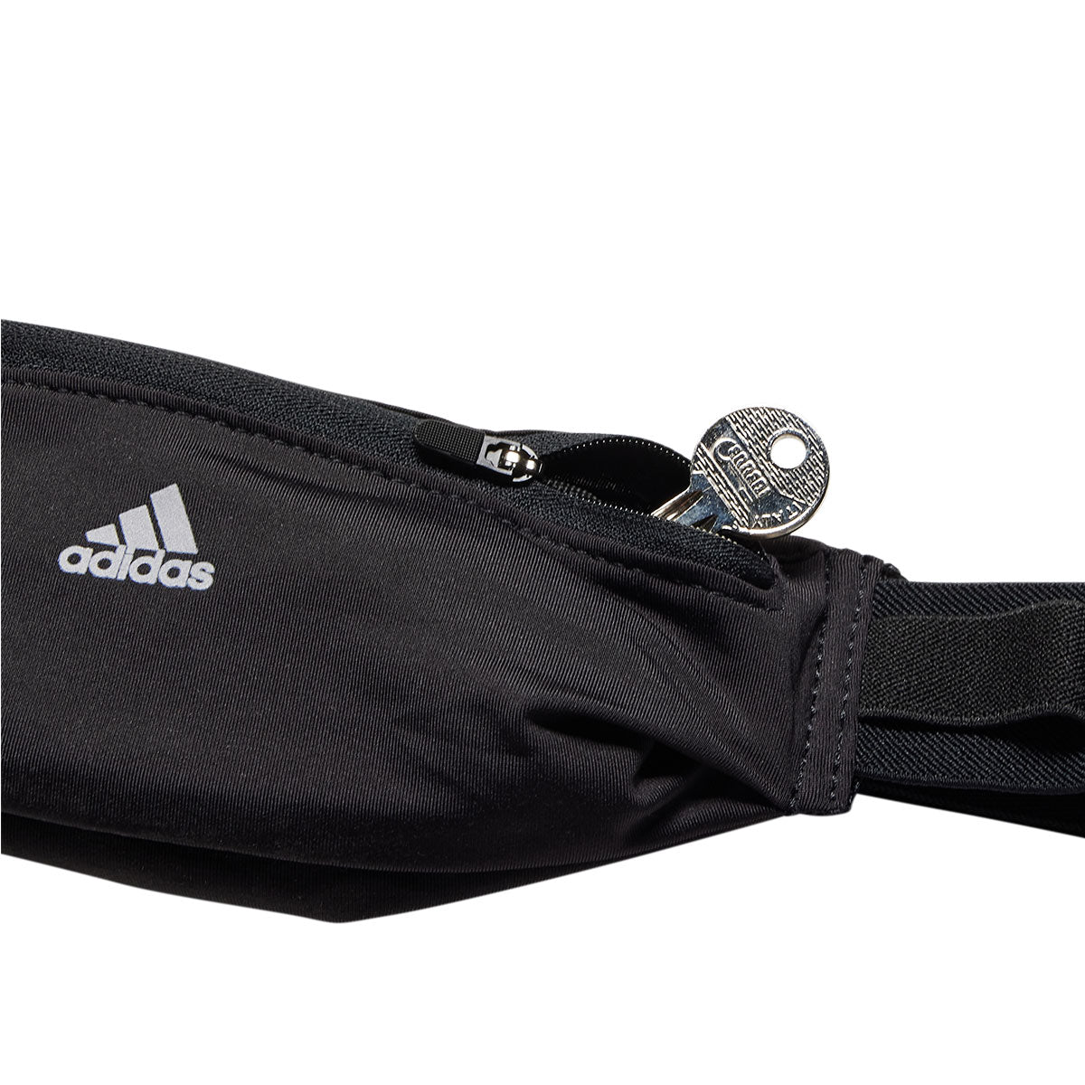 adidas Running Belt Waist Bag - Black/Reflective Silver