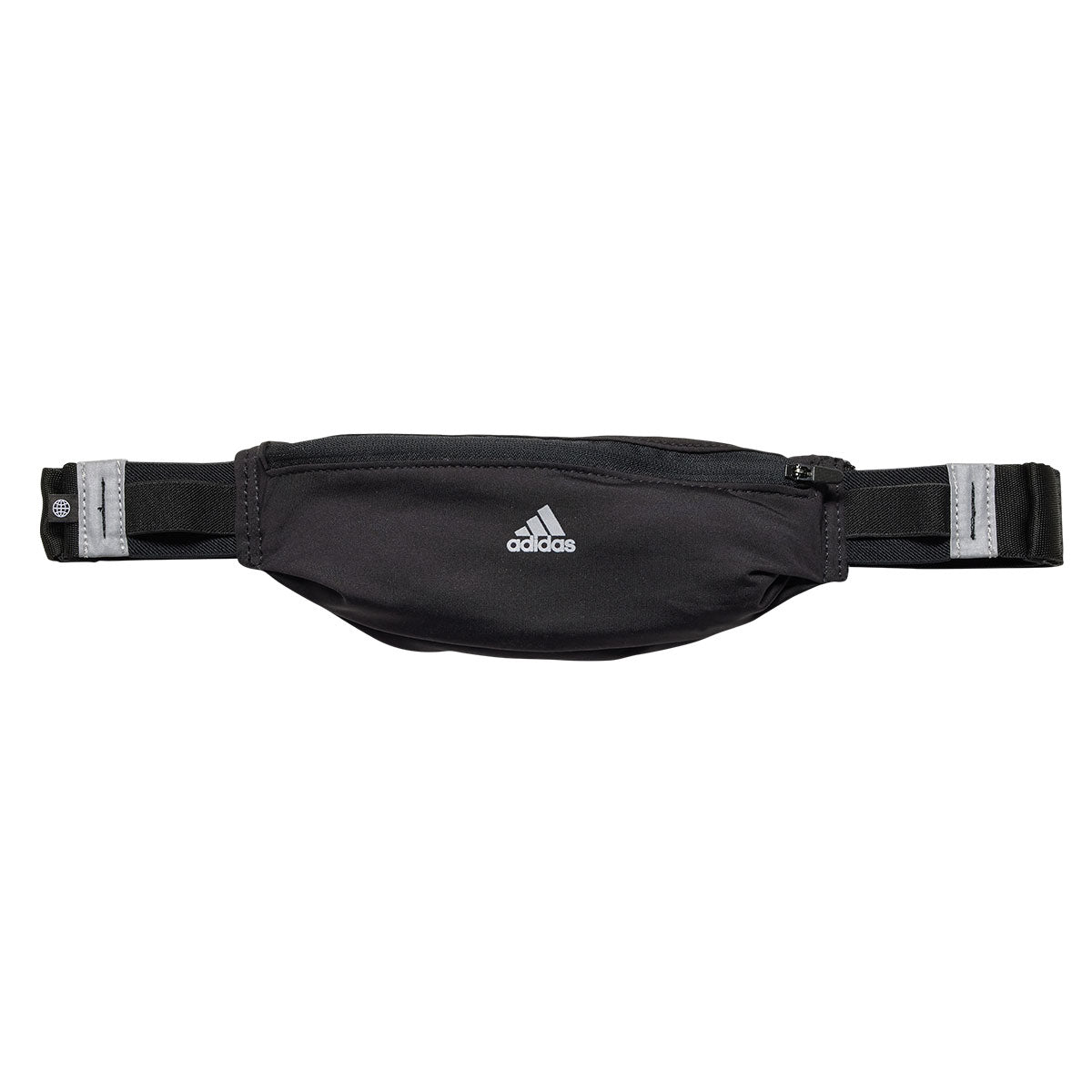 adidas Running Belt Waist Bag - Black/Reflective Silver