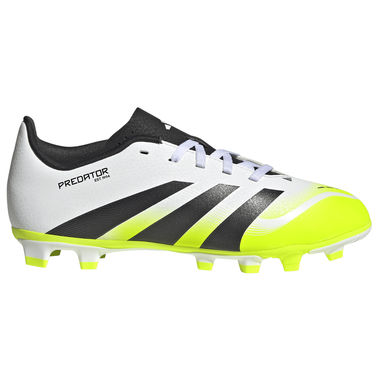 adidas Predator Club FG/MG Football Boots - Youth - White