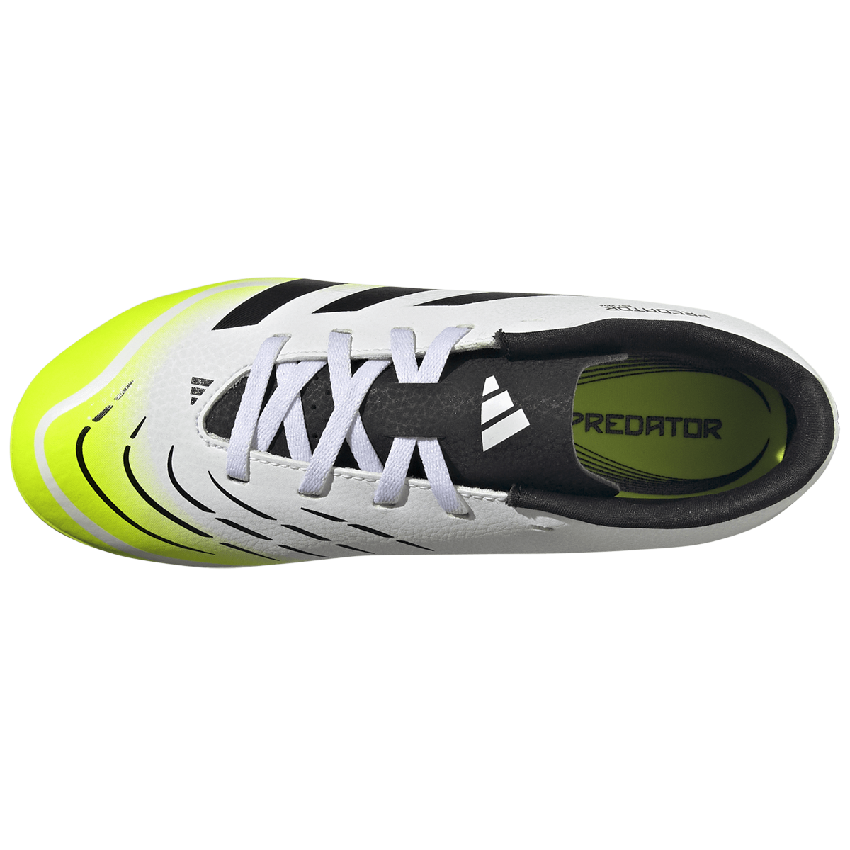 adidas Predator Club FG/MG Football Boots - Youth - White