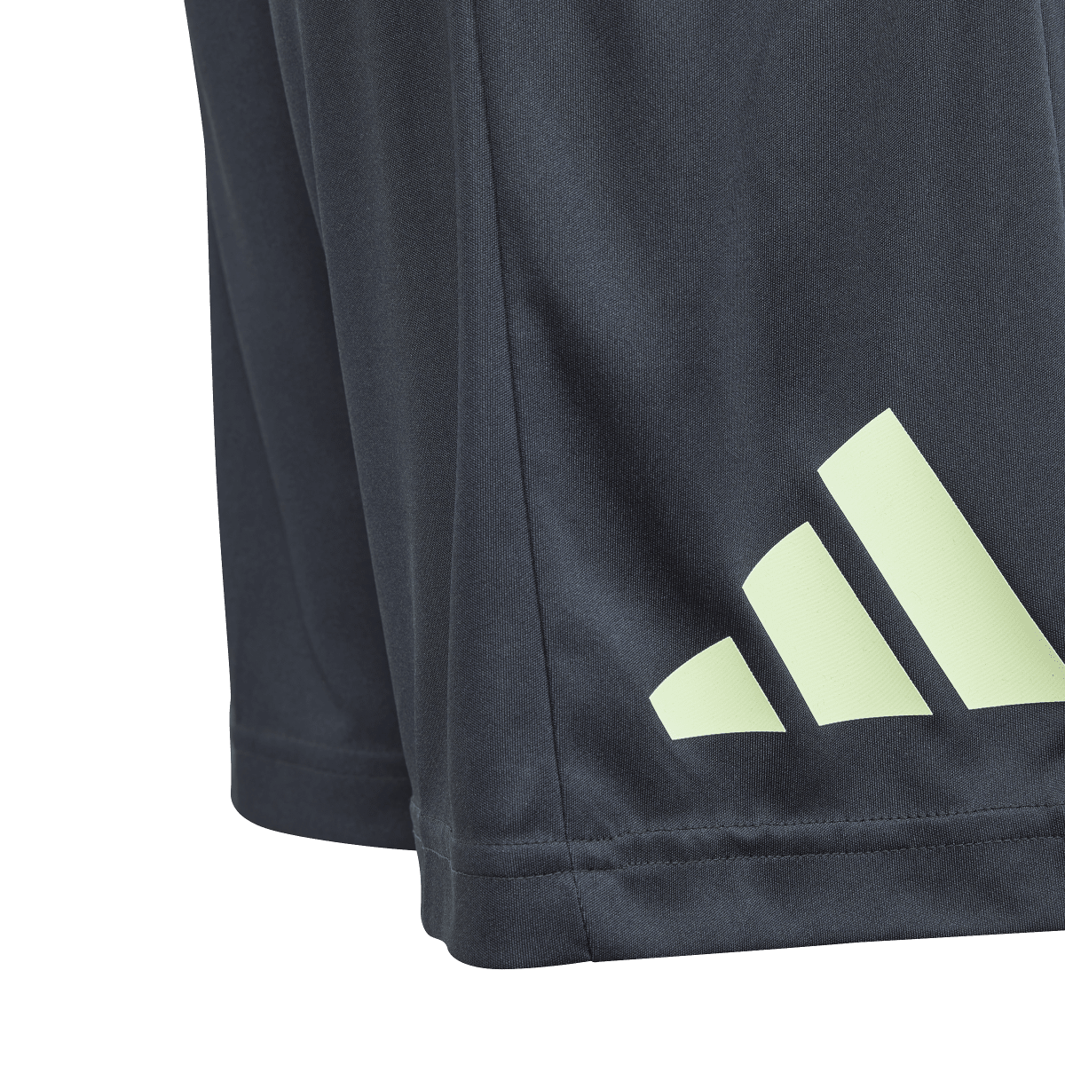 adidas Training Essentials Logo Shorts - Boys - Carbon/Semi Green Spark