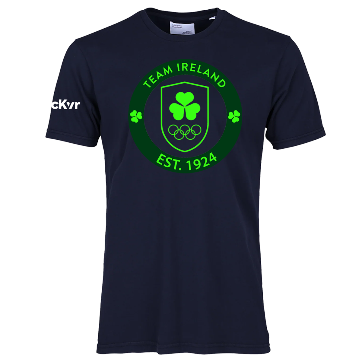 Mc Keever Team Ireland Big Logo Tee - Youth - Navy