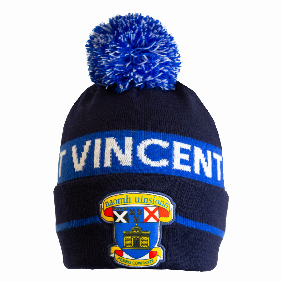 Mc Keever St. Vincents Dublin Bobble Hat - Kids - Navy/Blue