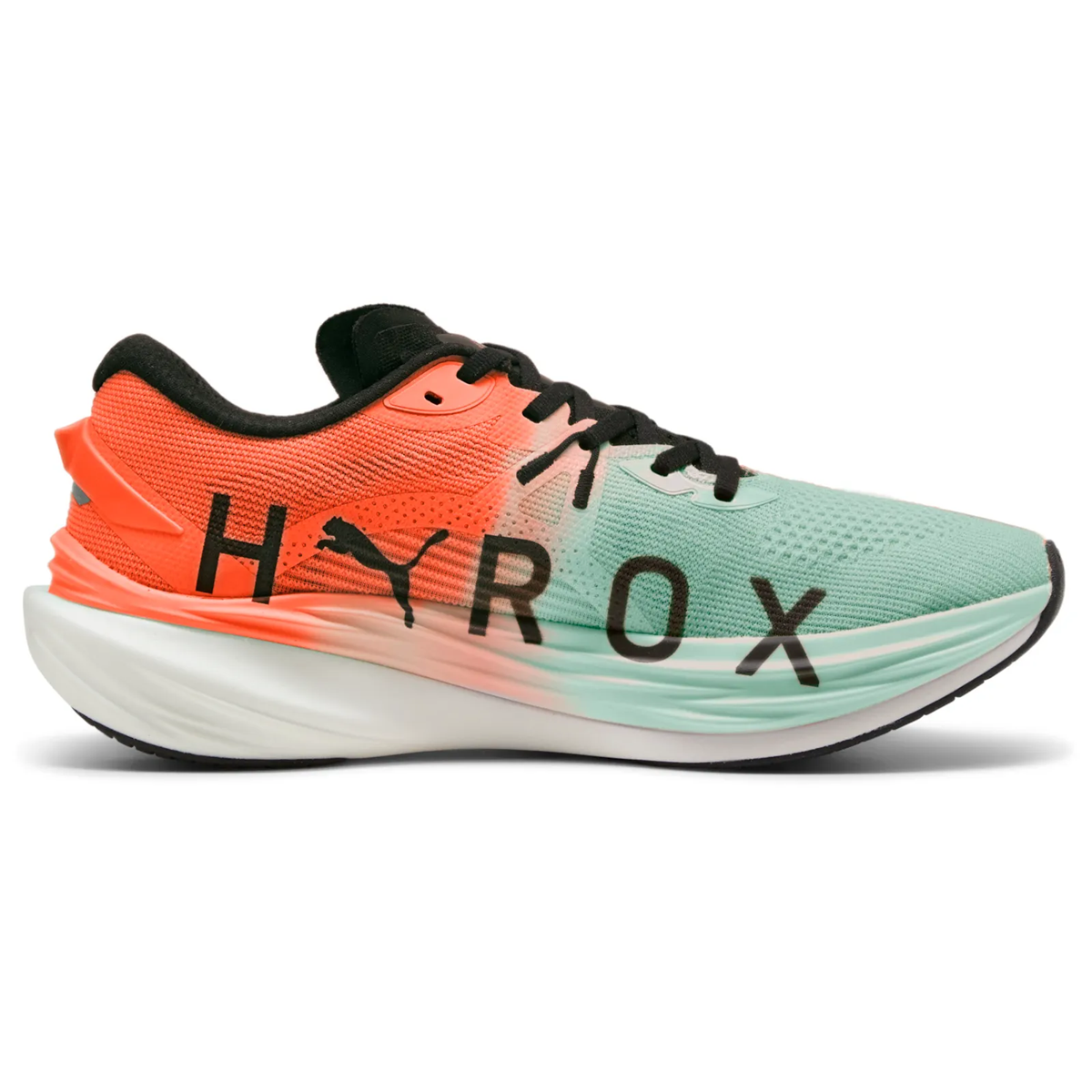 Puma x Hyrox Deviate Nitro 3 Running Shoes - Mens - Glowing Red/Mint Melt