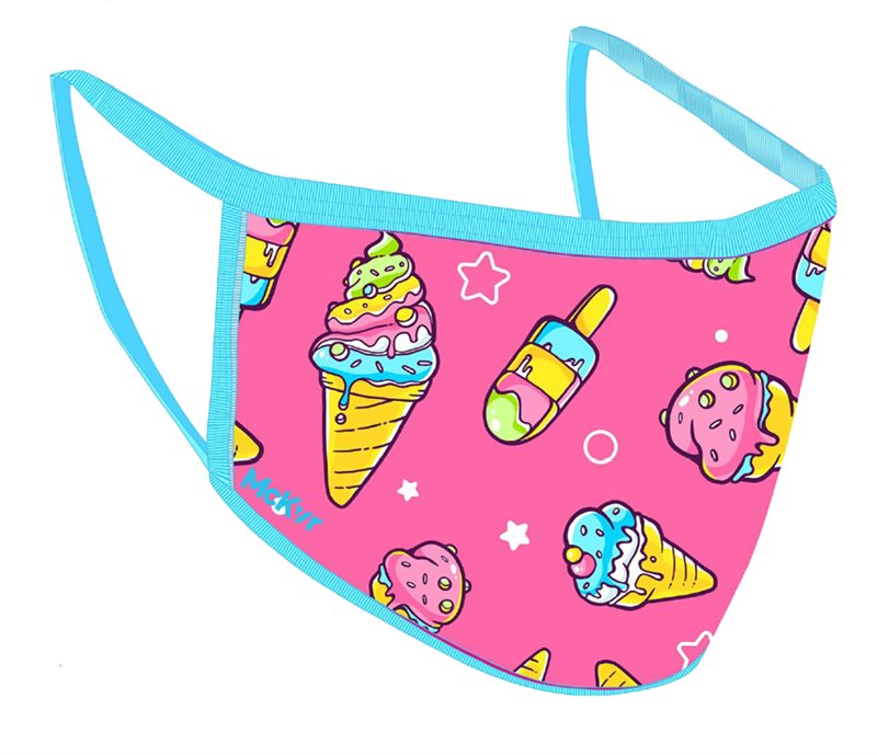 Mc Keever Ice Cream Face Covering - Kids