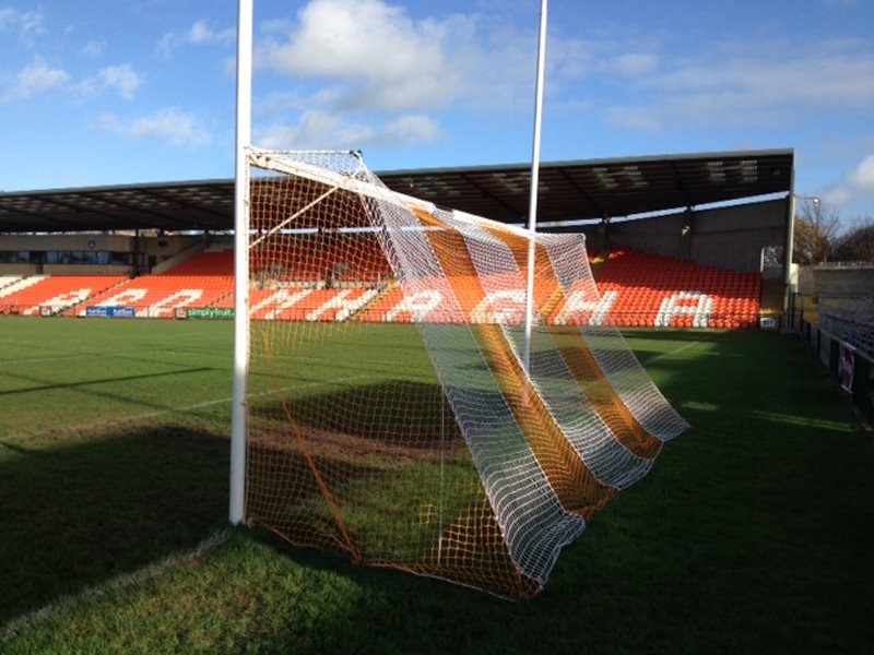 The GAA Store Coloured Hurling/Gaelic Football Goal Nets (Set of two)