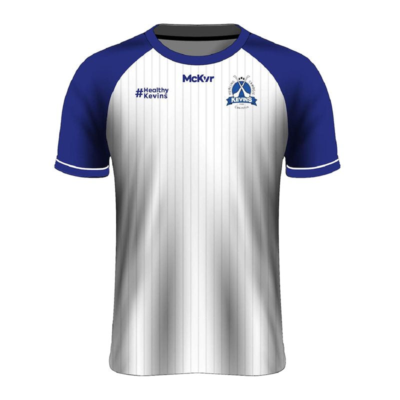 Mc Keever Kevins Hurling & Camogie Jersey - Adult - White/Blue