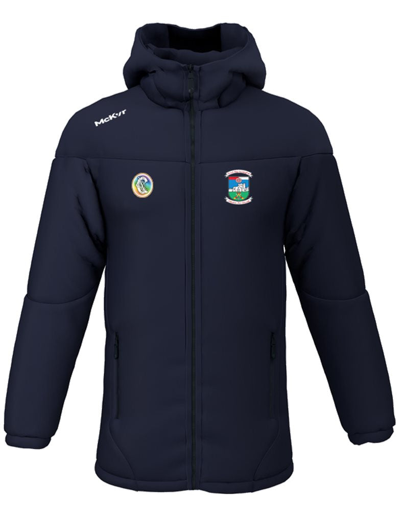 Mc Keever Gortnahoe-Glengoole GAA Thermal Contoured Jacket Camogie Association - Adult - Navy