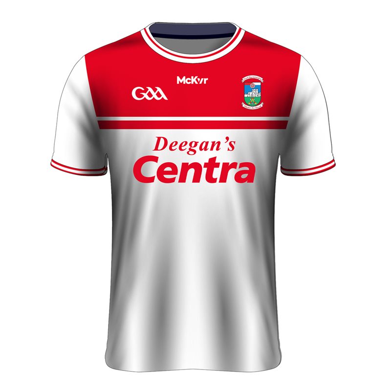 Mc Keever Gortnahoe-Glengoole GAA Mens Training Goalkeepers Jersey - Tight Fit -  White/Red