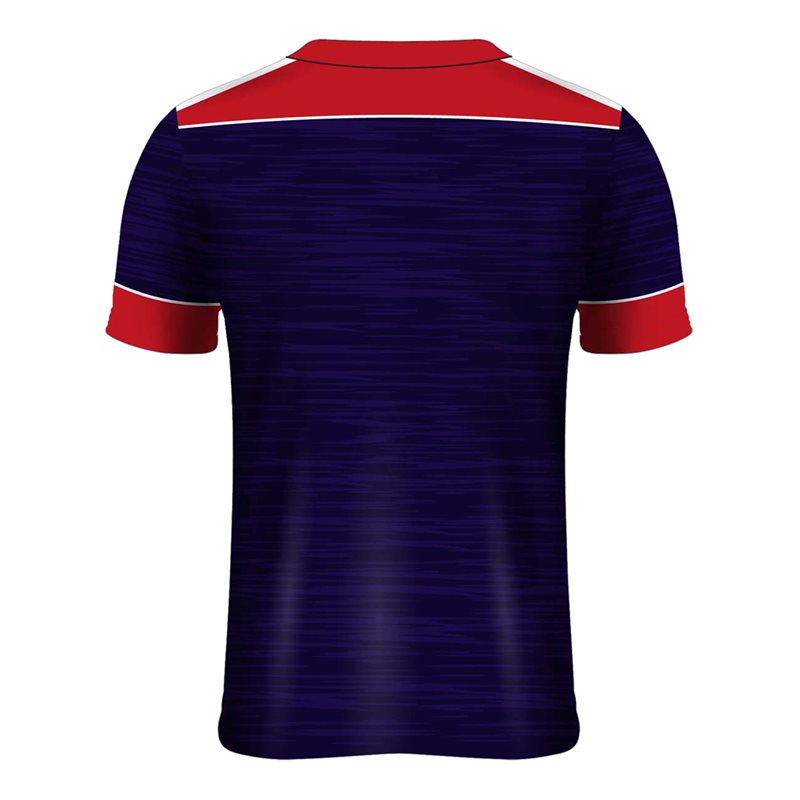 Mc Keever Gortnahoe-Glengoole GAA Mens Training Jersey - Tight Fit - Navy/Red