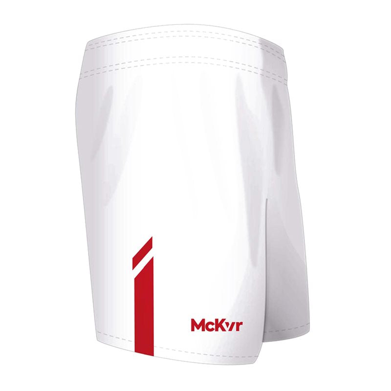 Mc Keever Gortnahoe-Glengoole GAA Training Shorts - Adult -  White/Red