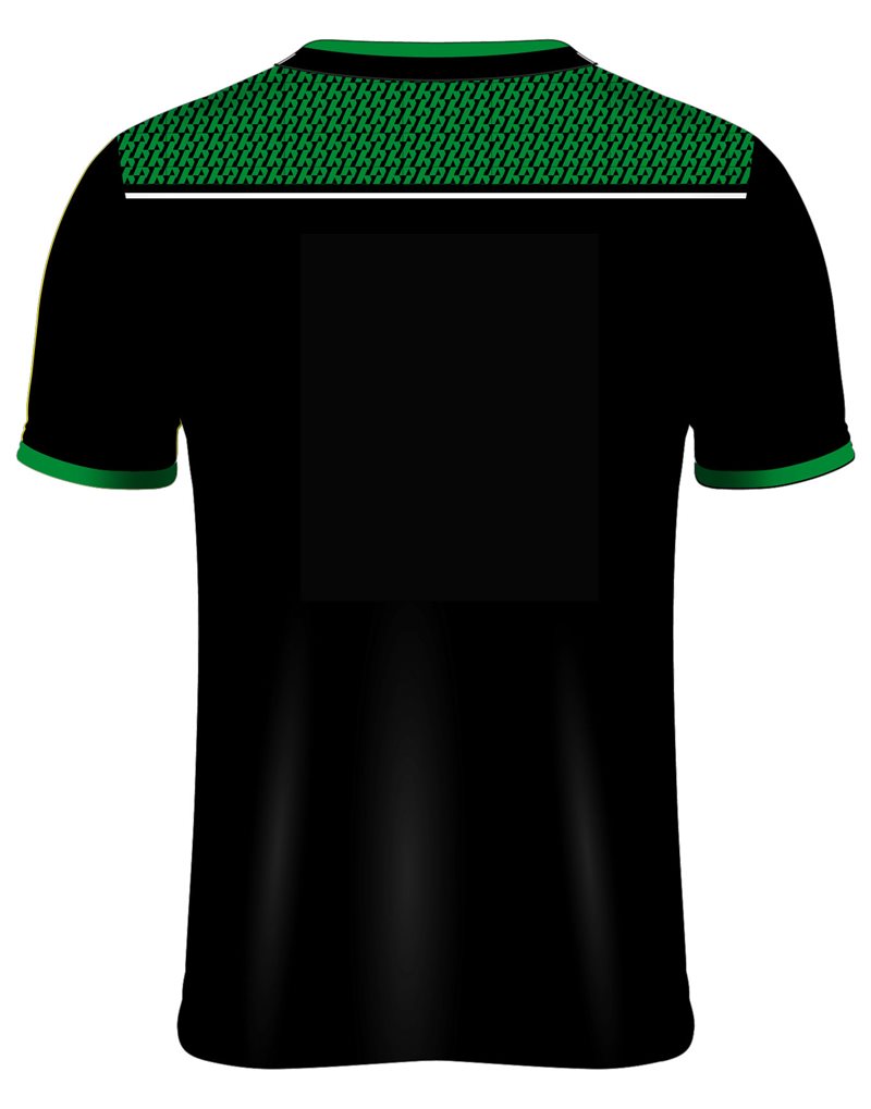 Mc Keever Sarsfields GAA Training Jersey - Adult - Black/Green