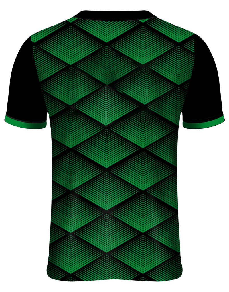 Mc Keever Sarsfields GAA Training Jersey - Youth - Green/Black