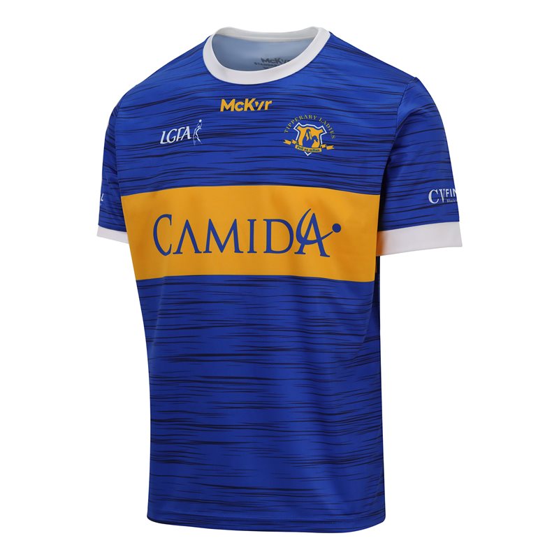Mc Keever Tipperary Ladies LGFA Official Home Jersey - Kids - Royal/Amber