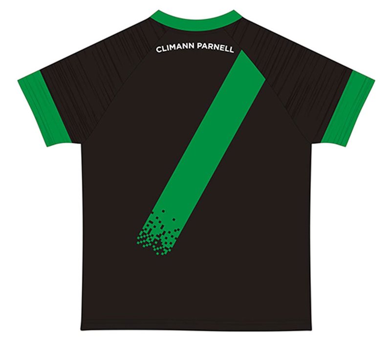 Mc Keever Parnells GAA Match Jersey - Adult - Black/Green