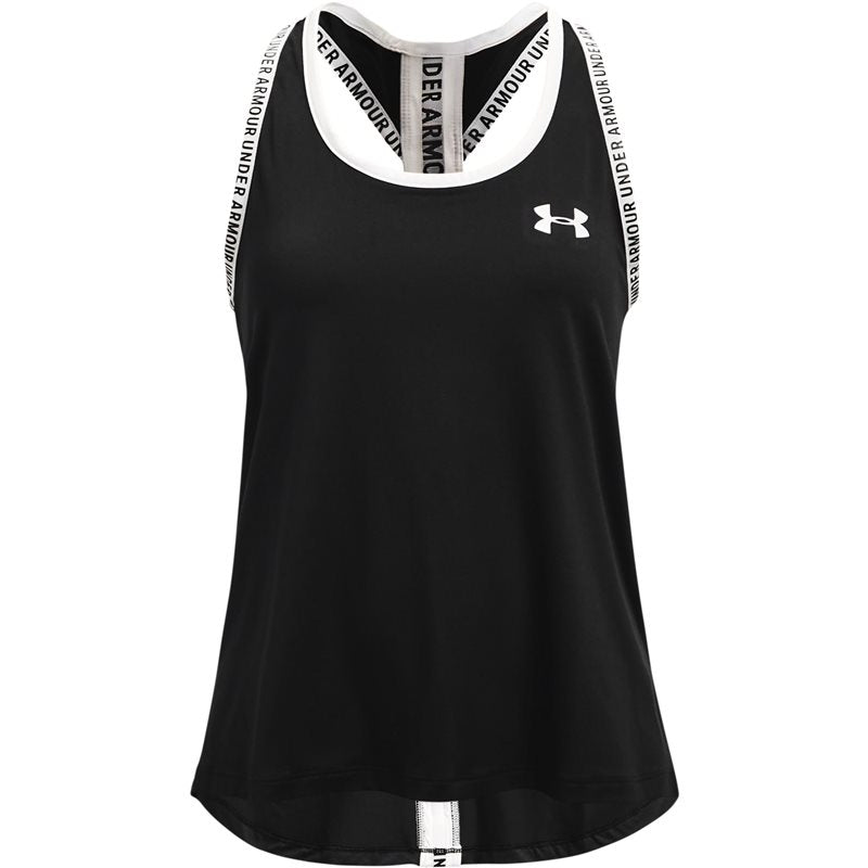 Under Armour Knockout Tank Top - Girls - Black/White