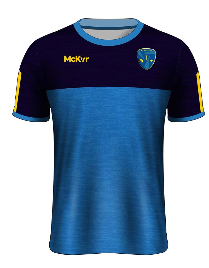 Mc Keever St Francis PE Jersey - Youth - Sky/Navy