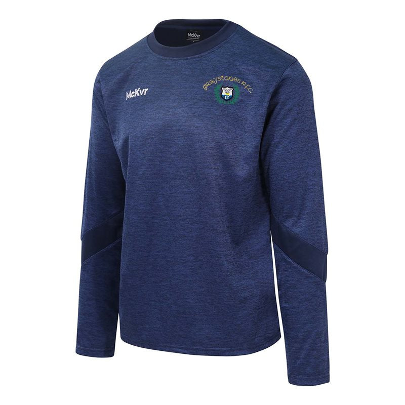 Mc Keever Greystones RFC Core 22 Sweat Top - Adult - Navy