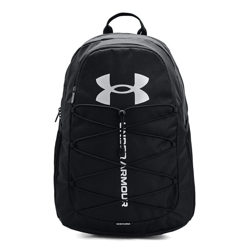 Under Armour Hustle Sport Backpack - Black/White