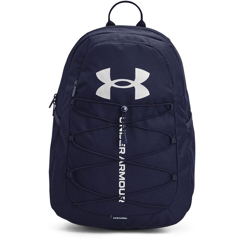 Under Armour Hustle Sport Backpack - Navy/White