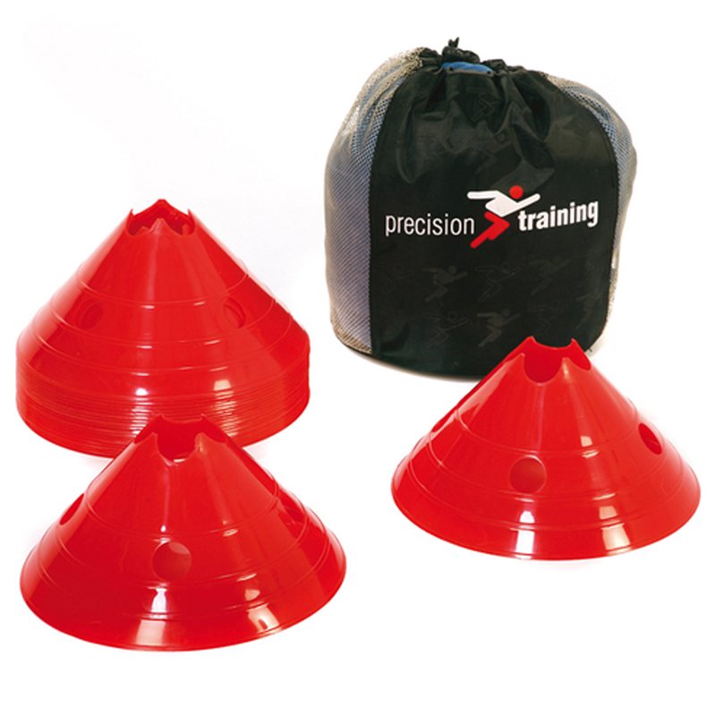Precision Training Jumbo Marker Cones 1 Colour (Set of 20)