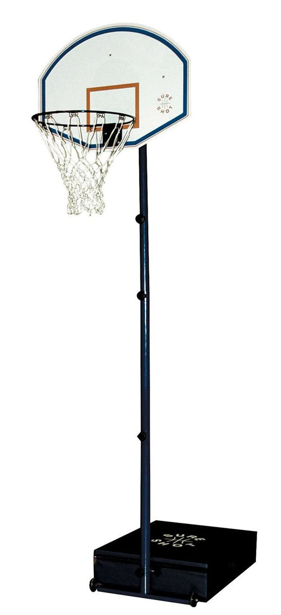 Sure Shot Basketball / Netball Compact Hoops Unit