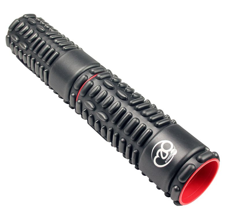 Fitness Mad Twin Vari-Massage Foam Roller - Black