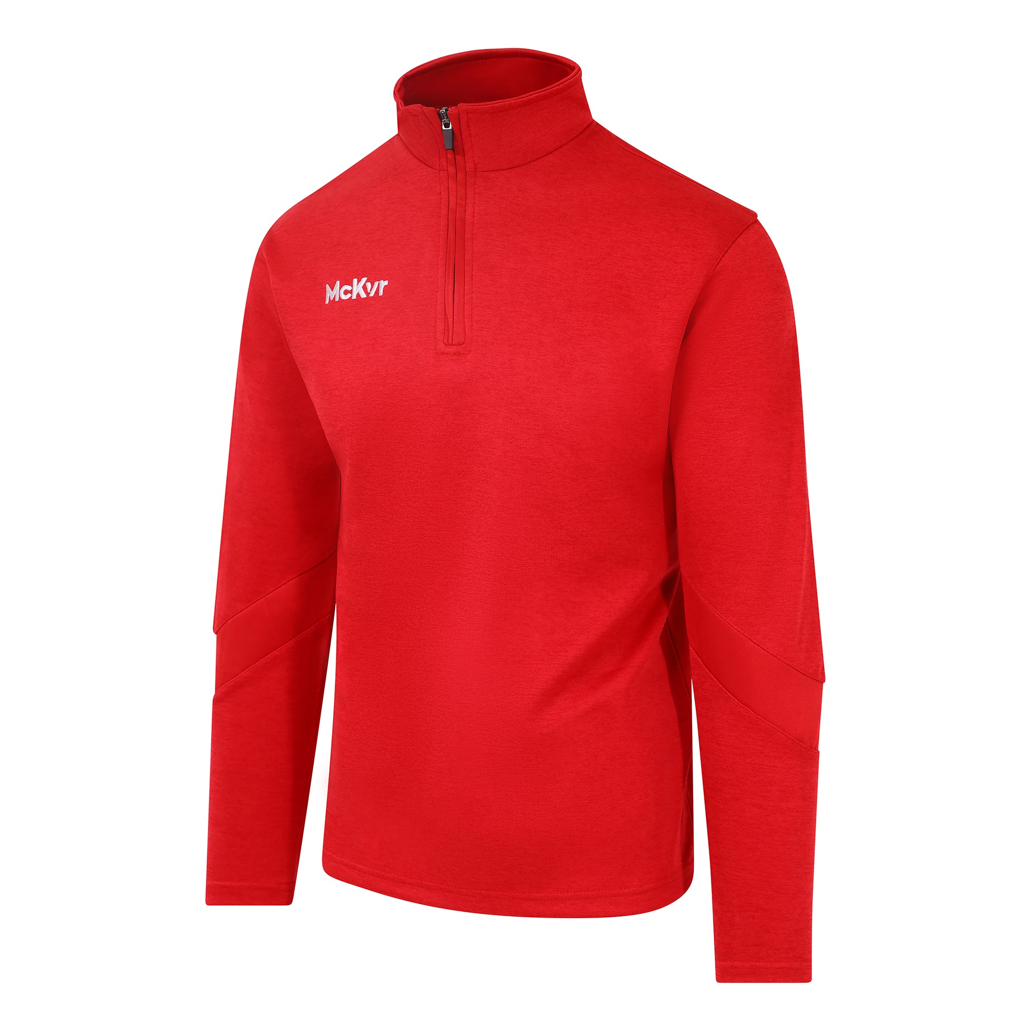 Mc Keever Core 22 1/4 Zip Top - Adult - Red