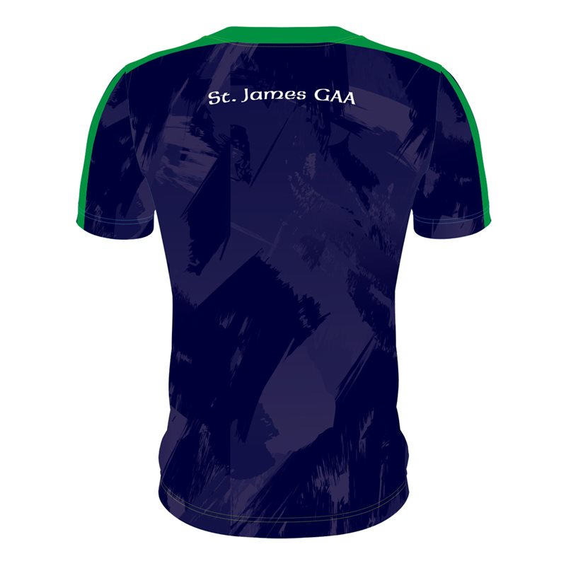 Mc Keever St James GAA Jersey - Adult - Navy/Green