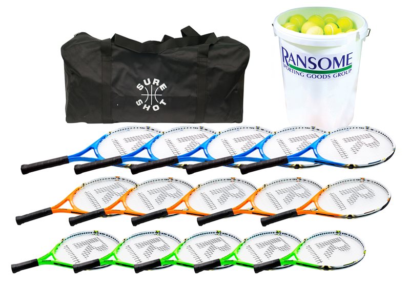 Ransome Primary Tennis Racket and Ball Bag Set