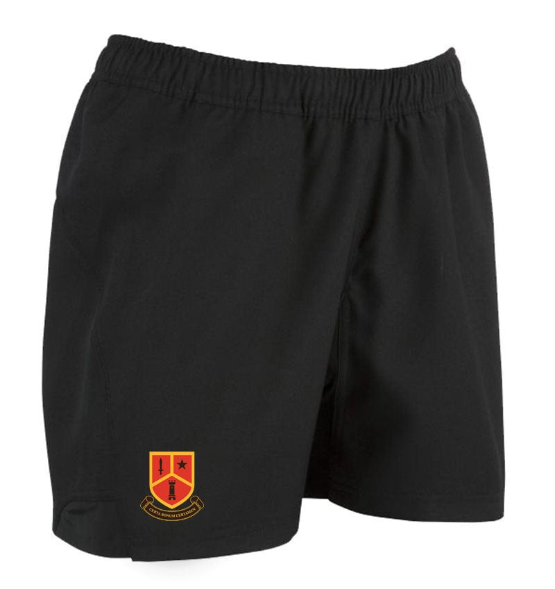 Mc Keever CBC Monkstown Park Pro Rugby Short - Youth - Black