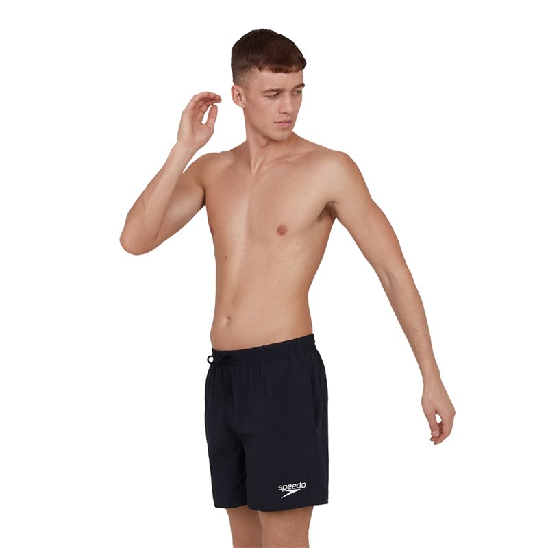 Speedo Essential 16 inch Leisure Watershort Swim Shorts - Mens - Black