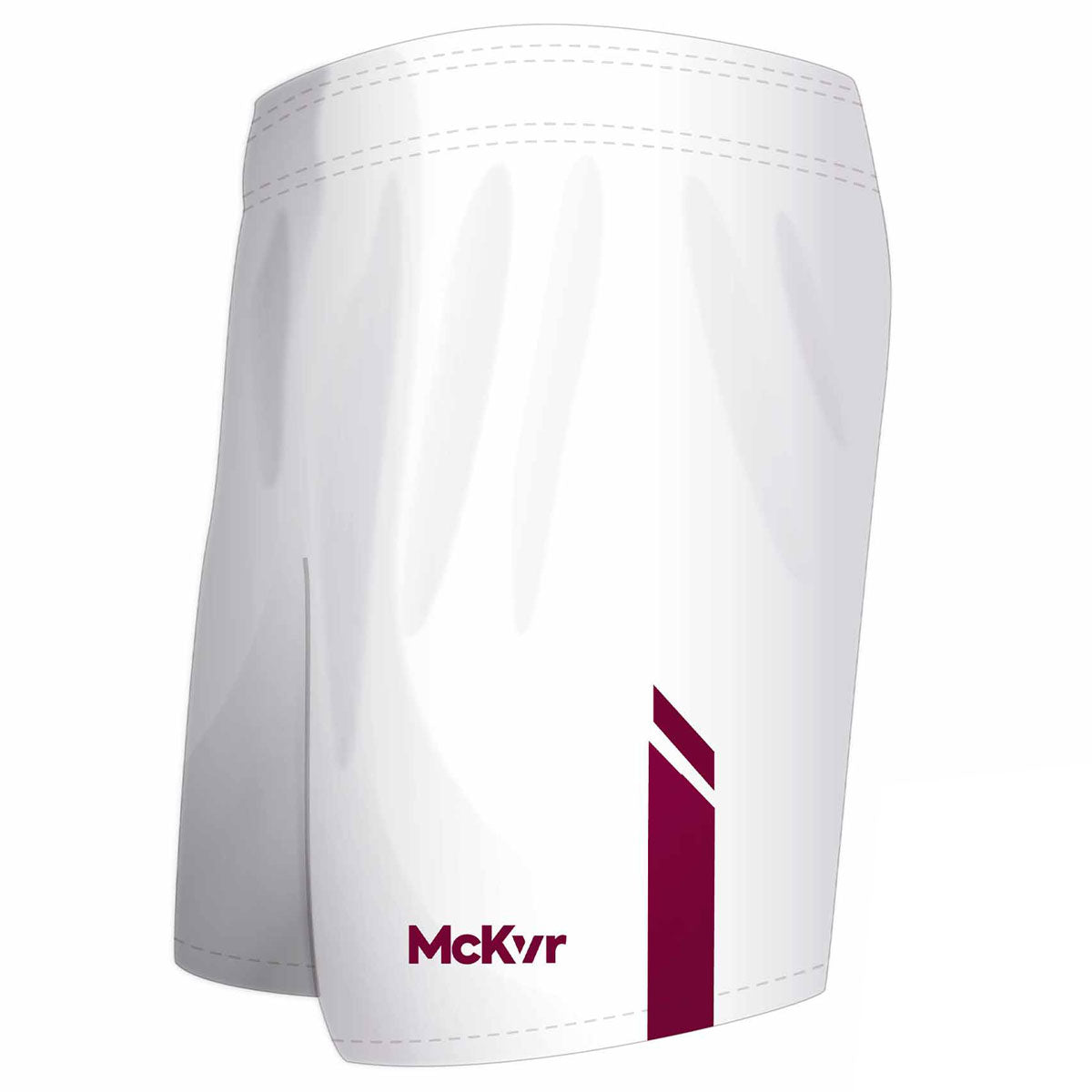 McKvr Argideen Rangers GAA Playing Short - Adult - White/Maroon ...