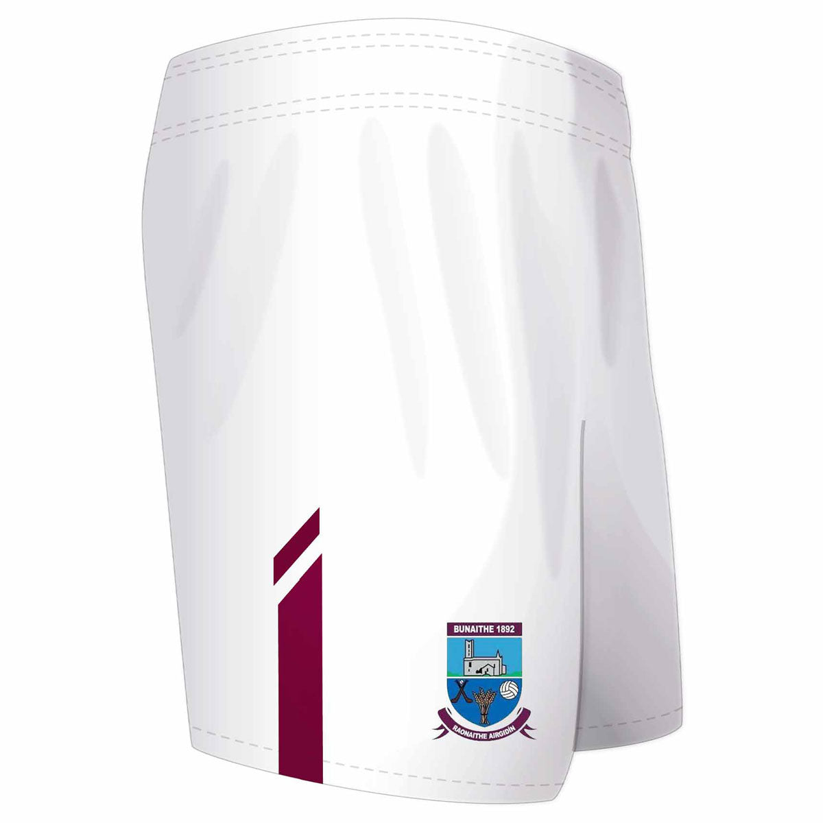 McKvr Argideen Rangers GAA Playing Short - Youth - White/Maroon ...