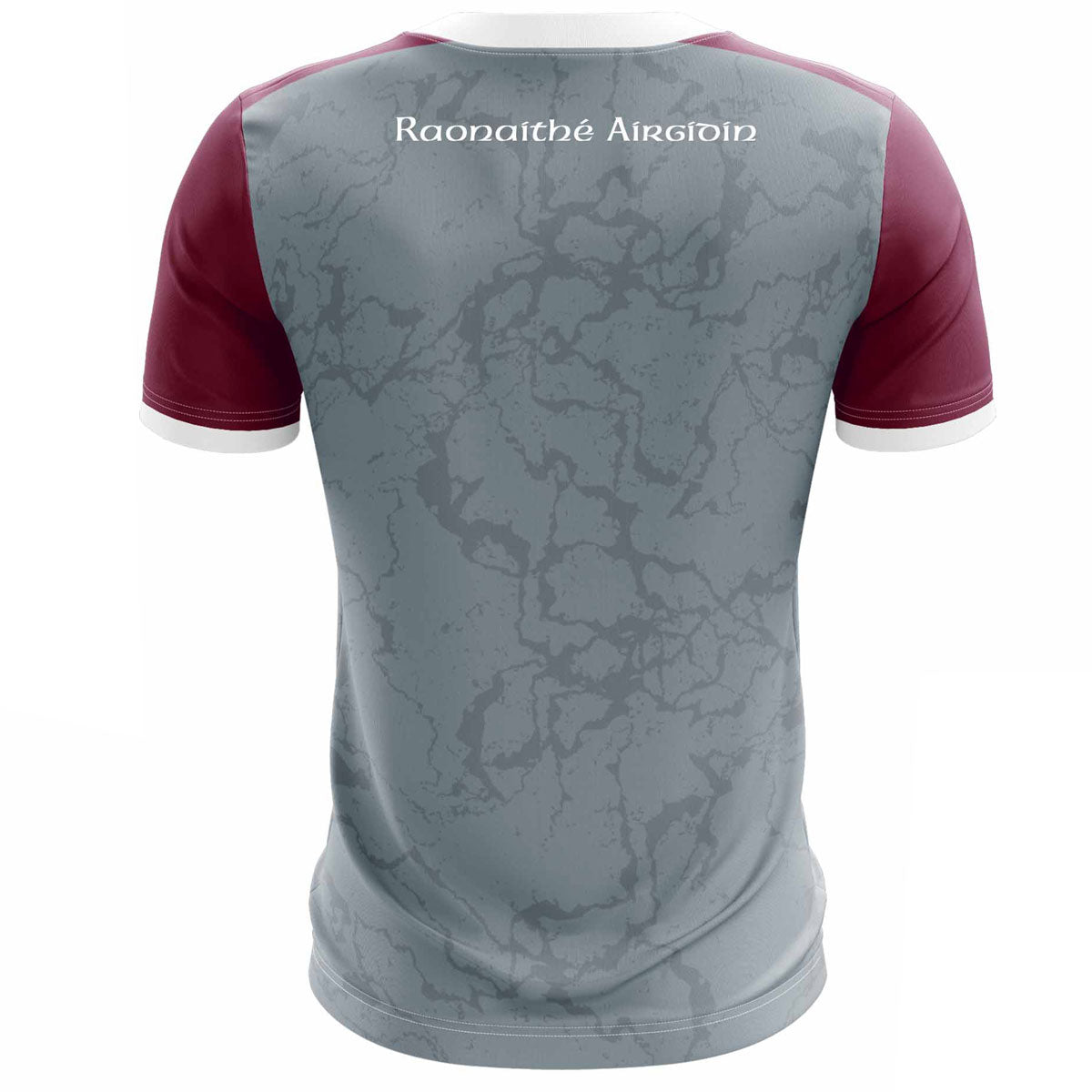 McKvr Argideen Rangers GAA Training Jersey - Adult - Grey/Maroon