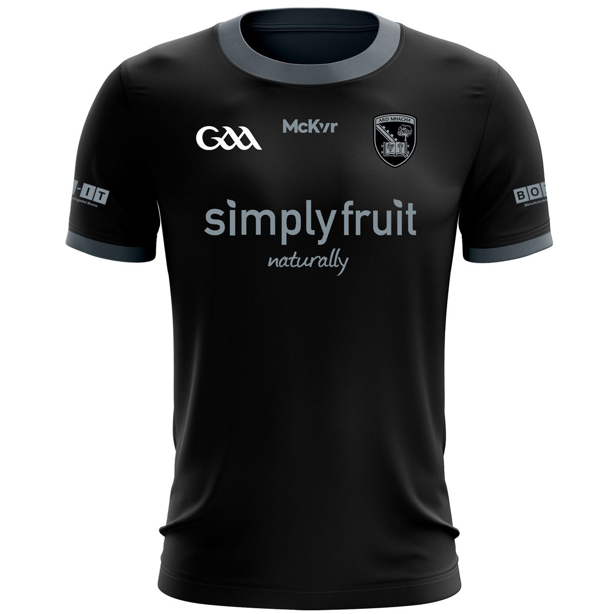 Mc Keever Armagh GAA Official Pulse Training Jersey - Youth - Blackout