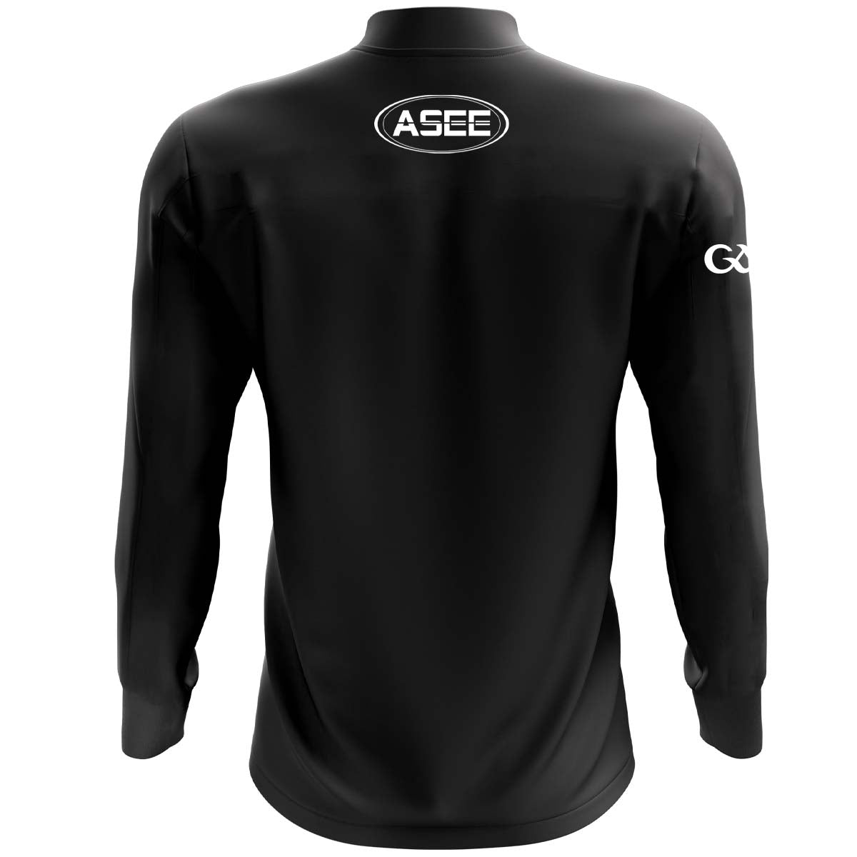 Mc Keever Armagh GAA Official Vital Lightweight 1/4 Zip Top - Adult - Black/White