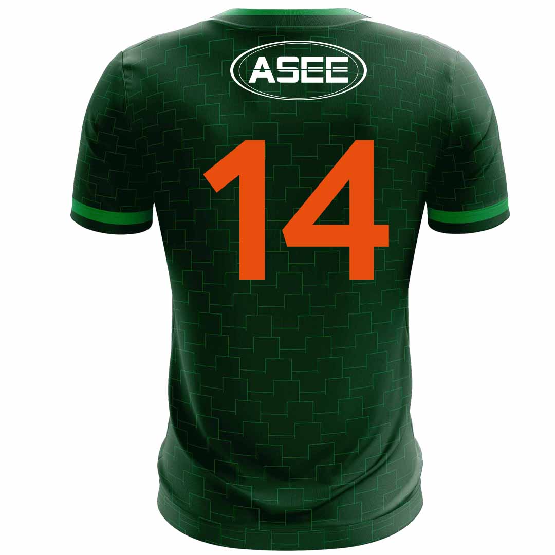 Mc Keever Armagh GAA Official Green Numbered Jersey - Adult