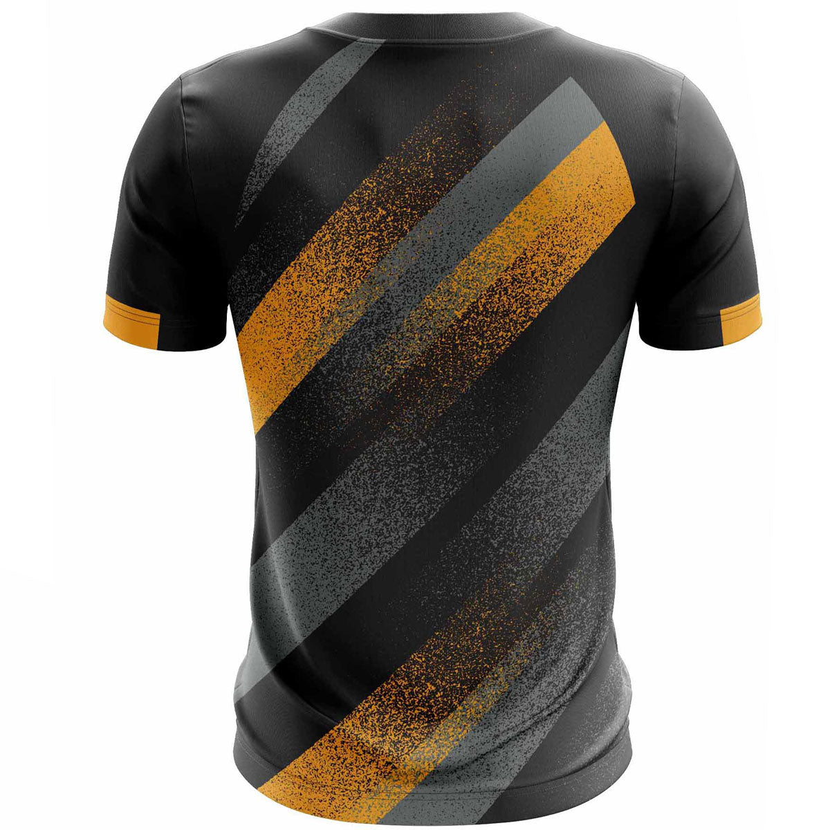 McKvr Ashbourne Rugby Club No.2 Training Jersey - Adult - Black/Amber