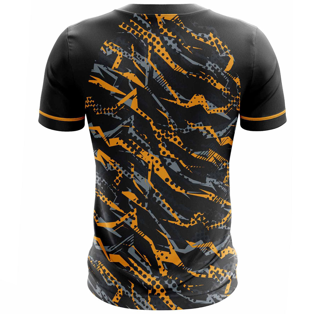 McKvr Ashbourne Rugby Club No.3 Training Jersey - Adult - Black/Amber