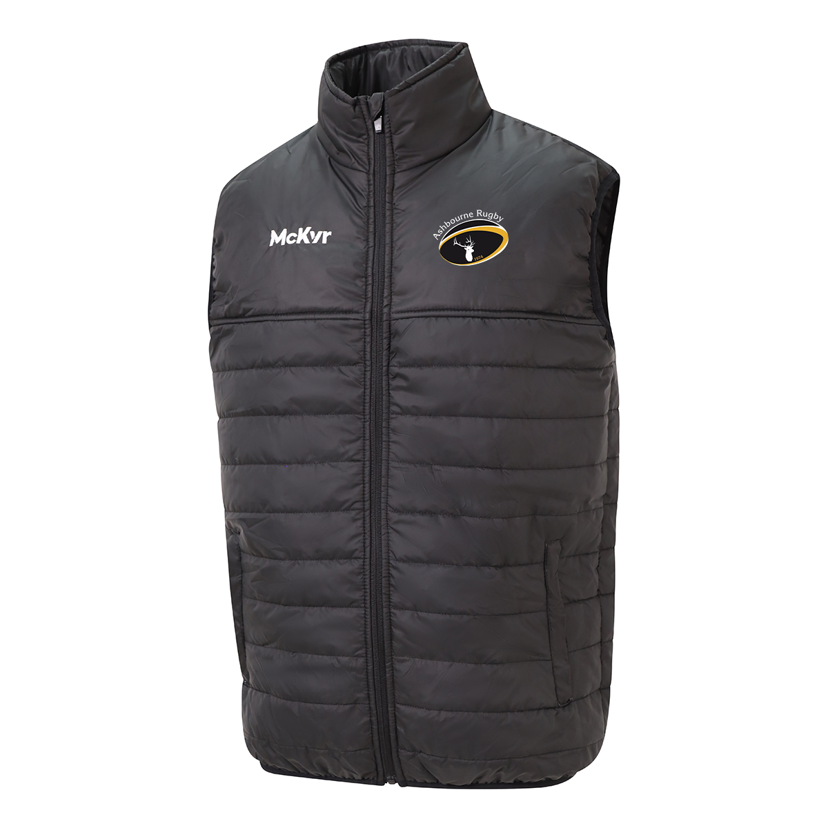 Mc Keever Ashbourne Rugby Core 22 Padded Gilet - Adult - Black